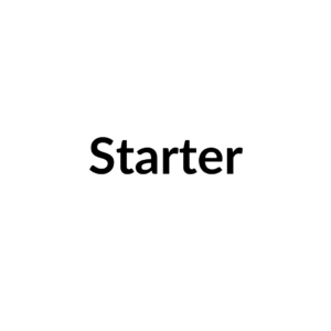 Starter Web Hosting